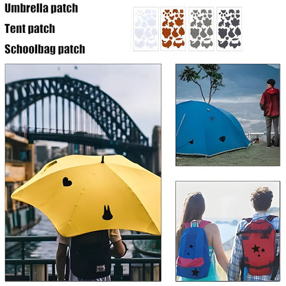 Fabric Patch Sticker (2 Sheets) Self Adhesive