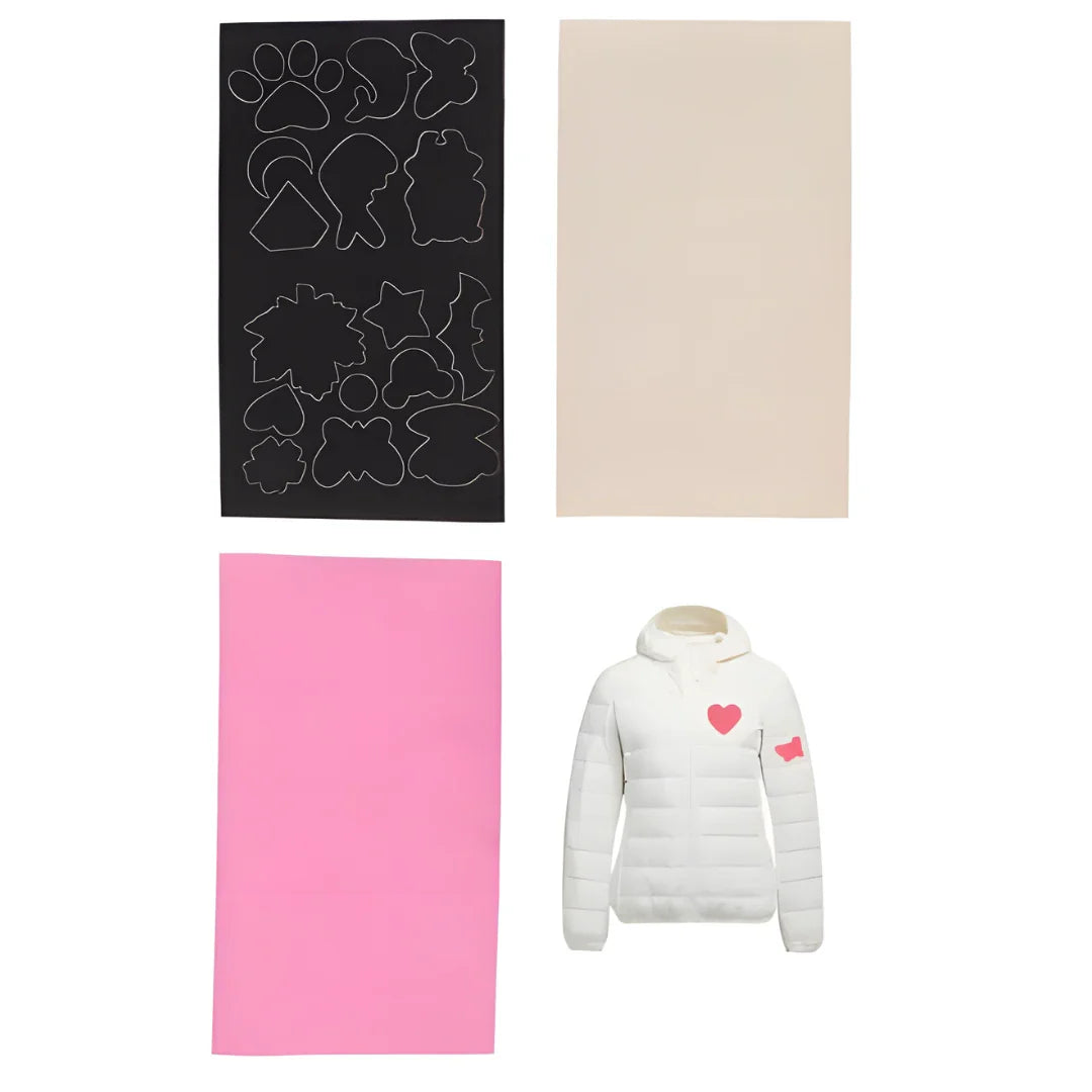 Fabric Patch Sticker (2 Sheets) Self Adhesive