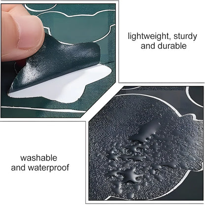 Fabric Patch Sticker (2 Sheets) Self Adhesive