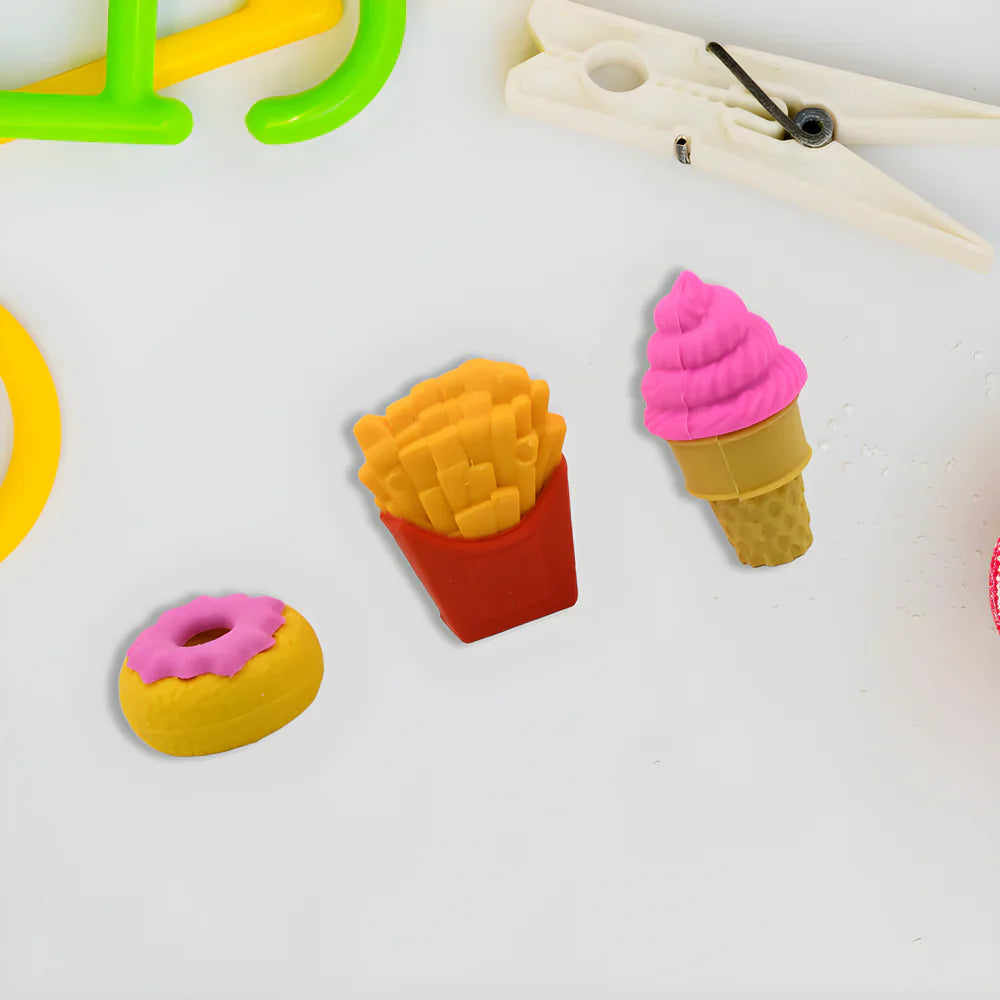Best fancy food colorful erasers - 2025 | fast shipping