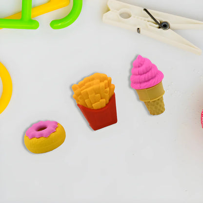Best fancy food colorful erasers - 2025 | fast shipping