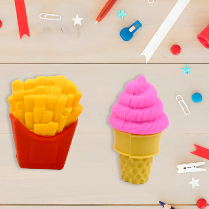 Best fancy food colorful erasers - 2025 | fast shipping