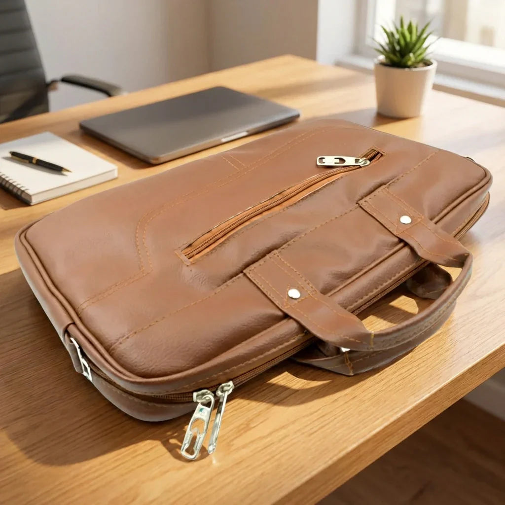 Best faux leather laptop bag - messenger bags | 2026 | fast shipping