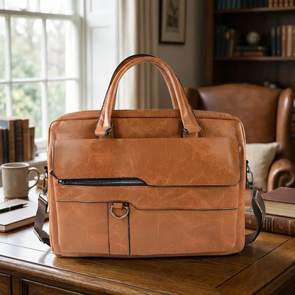 Best faux leather messenger briefcase - luggage & bags | 2026 | fast shipping