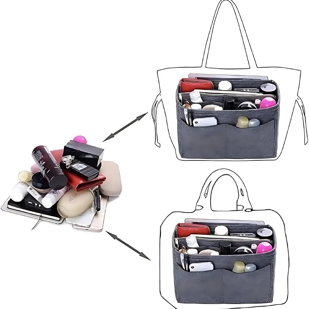 Felt Fabric Purse Organiser