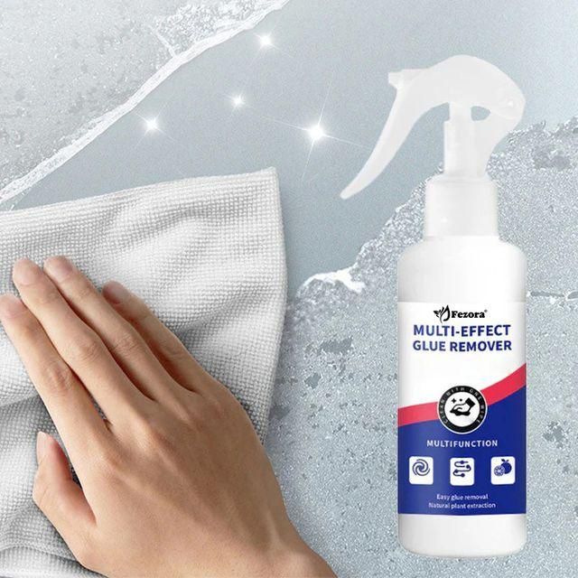 Fezora Multipurpose Sticker Adhesive Glue Remover Spray Sticker Lifter Stain Remover Adhesive Cleaner All Purpose