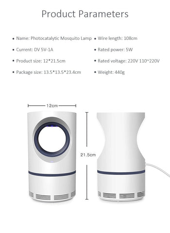 Electronic LED Mosquito Killer Lamp