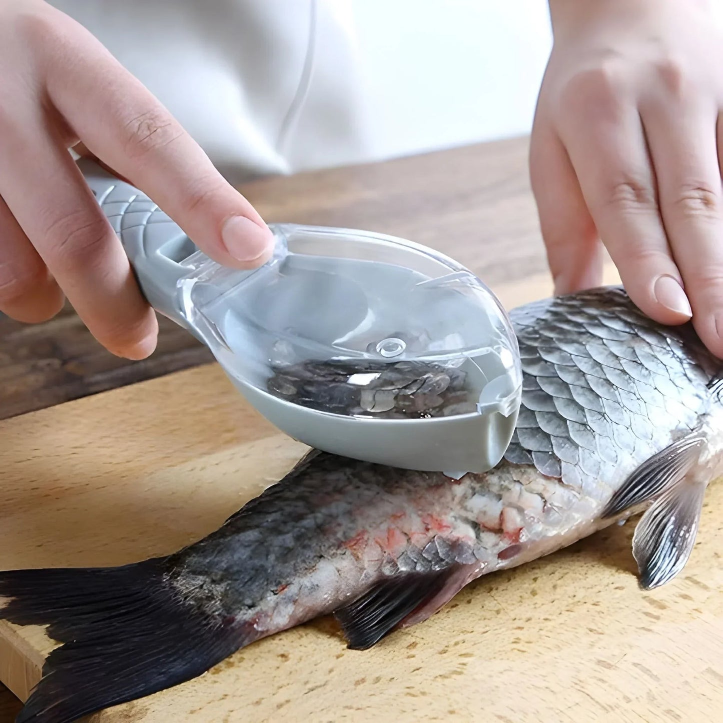 Fish Scale Scraper Peeler - Home & Kitchen