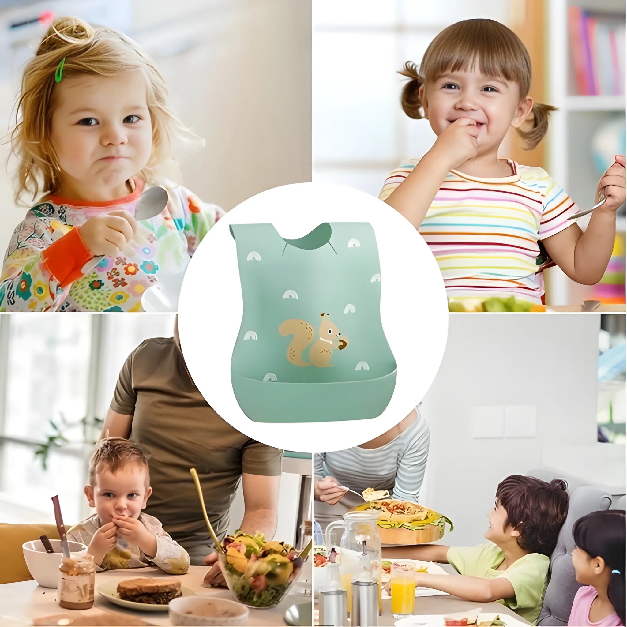 Disposable Baby Bibs – 2 Pack