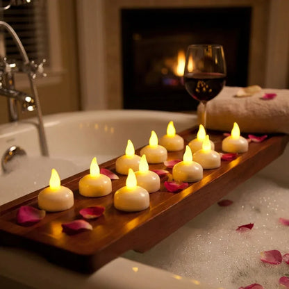 Best flameless floating tea lights (24 pc) - candles | 2026 | fast shipping