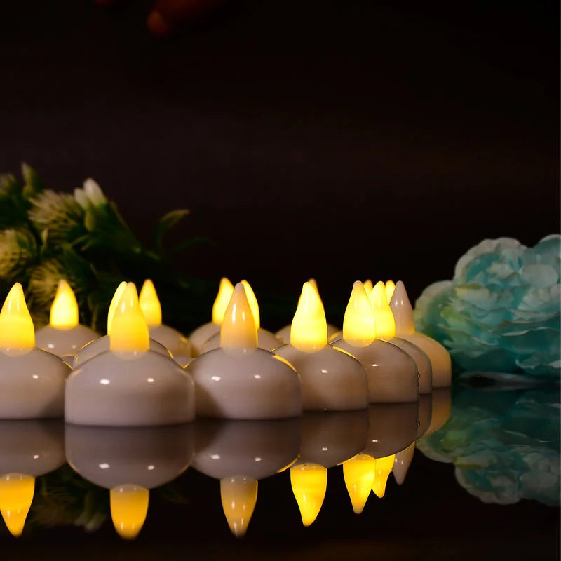 Best flameless floating tea lights - candles | 2025 | fast shipping