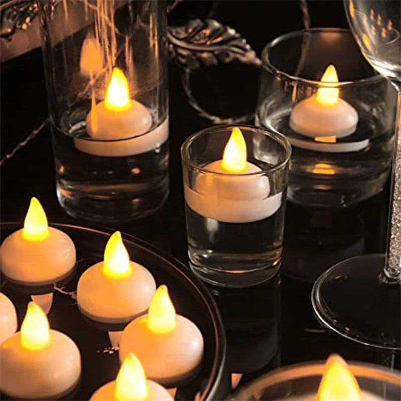 Best flameless floating tea lights - candles | 2025 | fast shipping