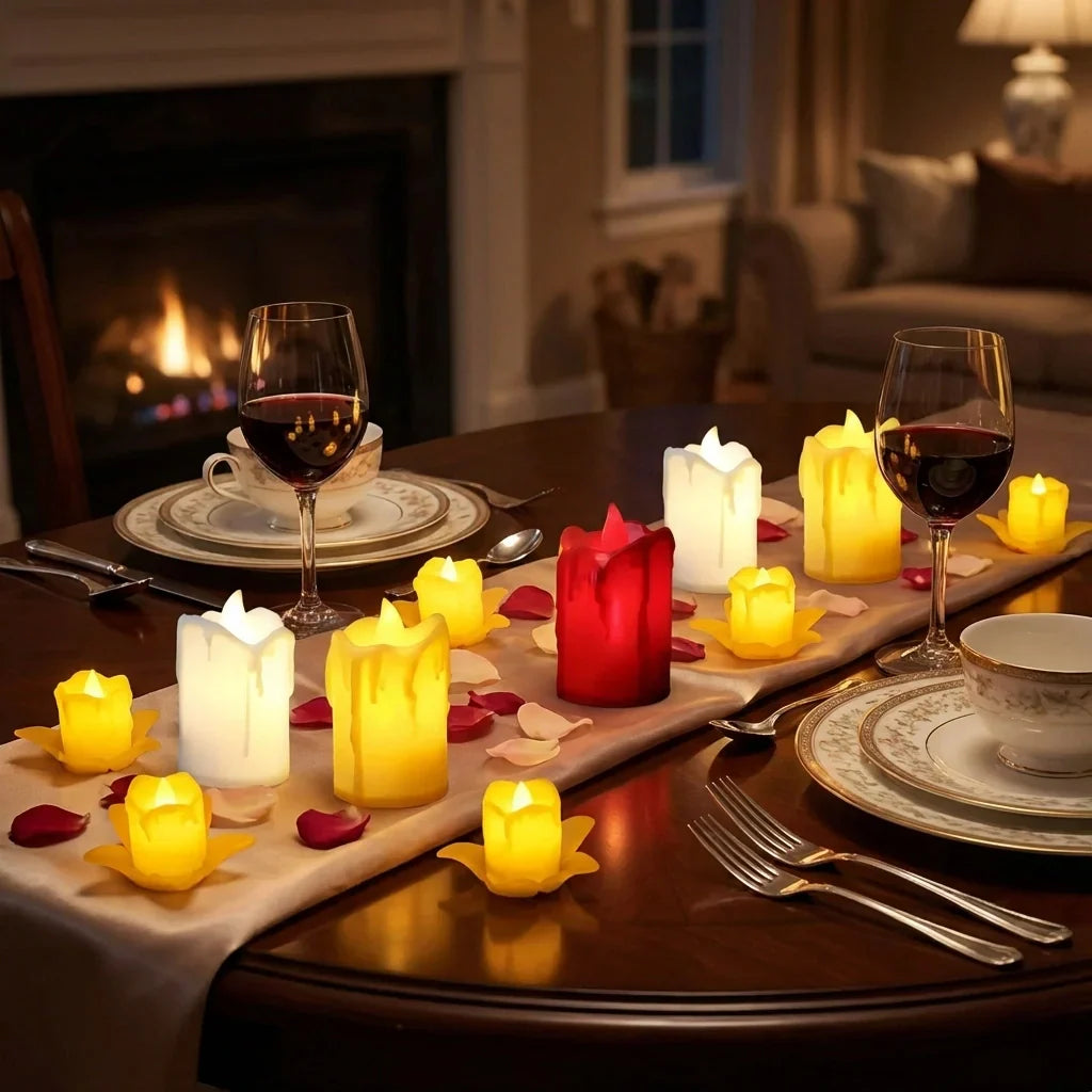 Best flameless melted led candles - 2026 | fast shipping