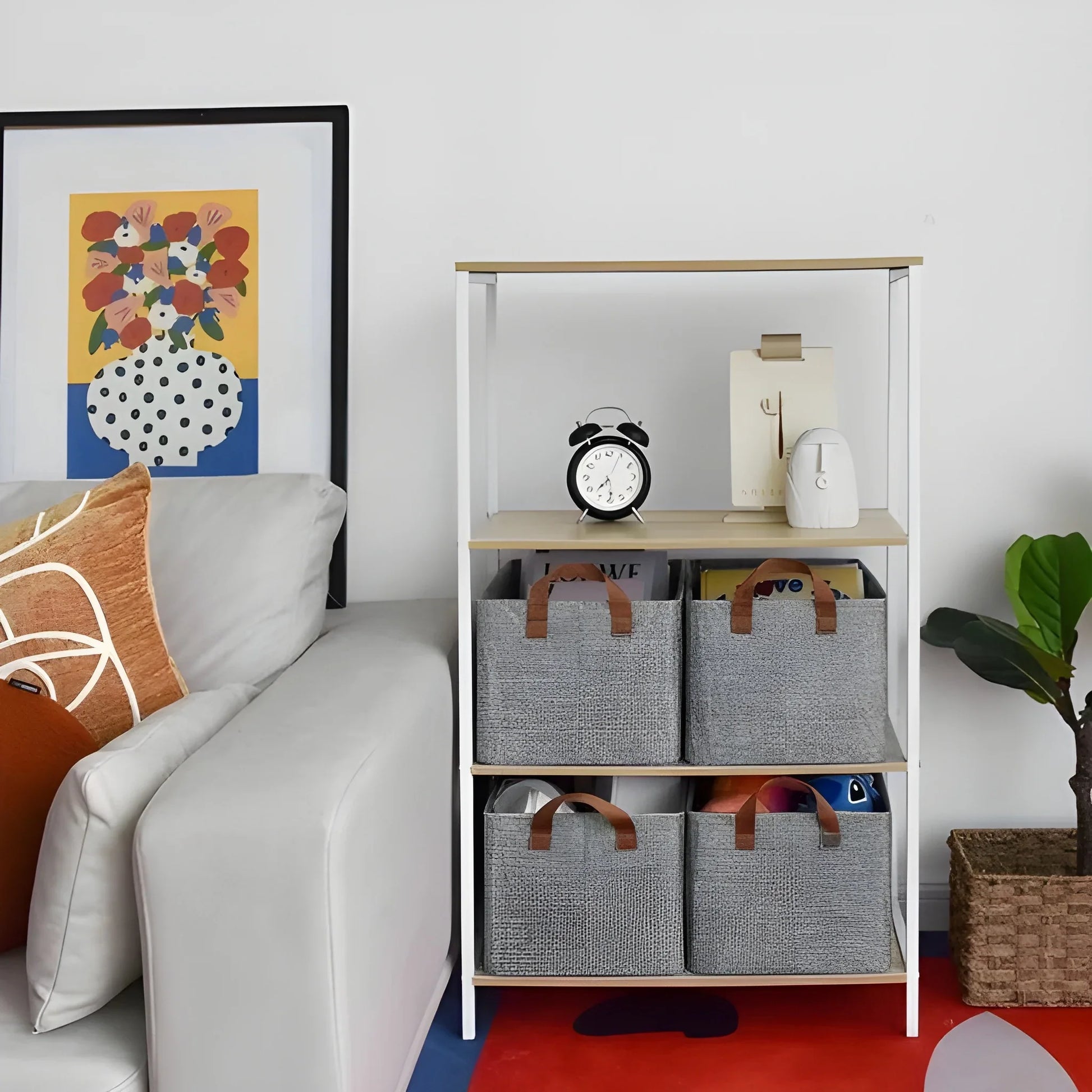 Flexi Fold Large Cloth Basket (Set of 2)