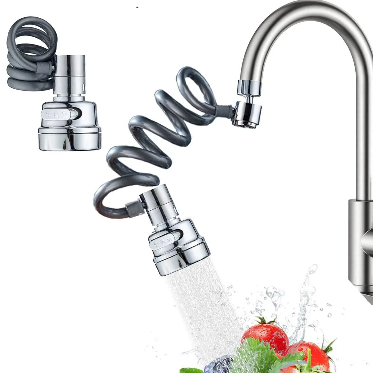 Flexible Faucet Sprayer Attachment