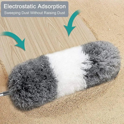 Flexible Mop Duster for Quick and Easy Cleaning with Long Rod Home Accessories
