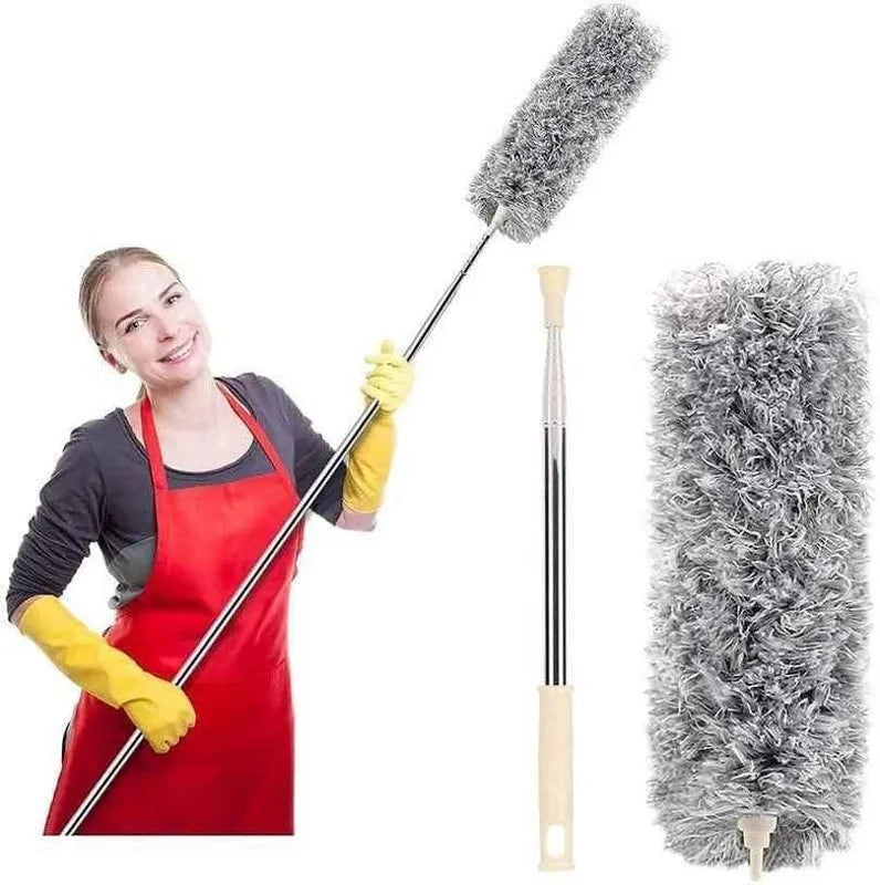 Flexible Mop Duster for Quick and Easy Cleaning with Long Rod Home Accessories