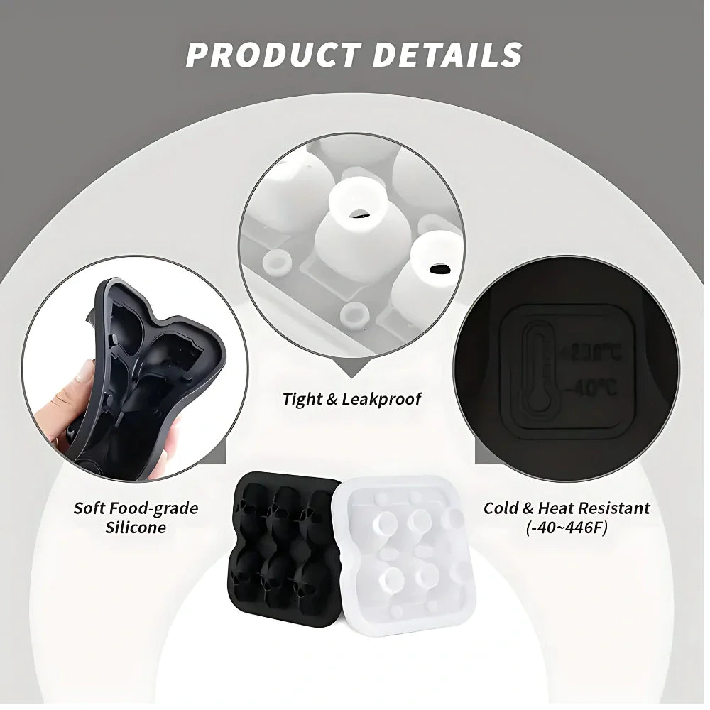 Flexible Silicone Ice Mold