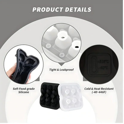 Flexible Silicone Ice Mold