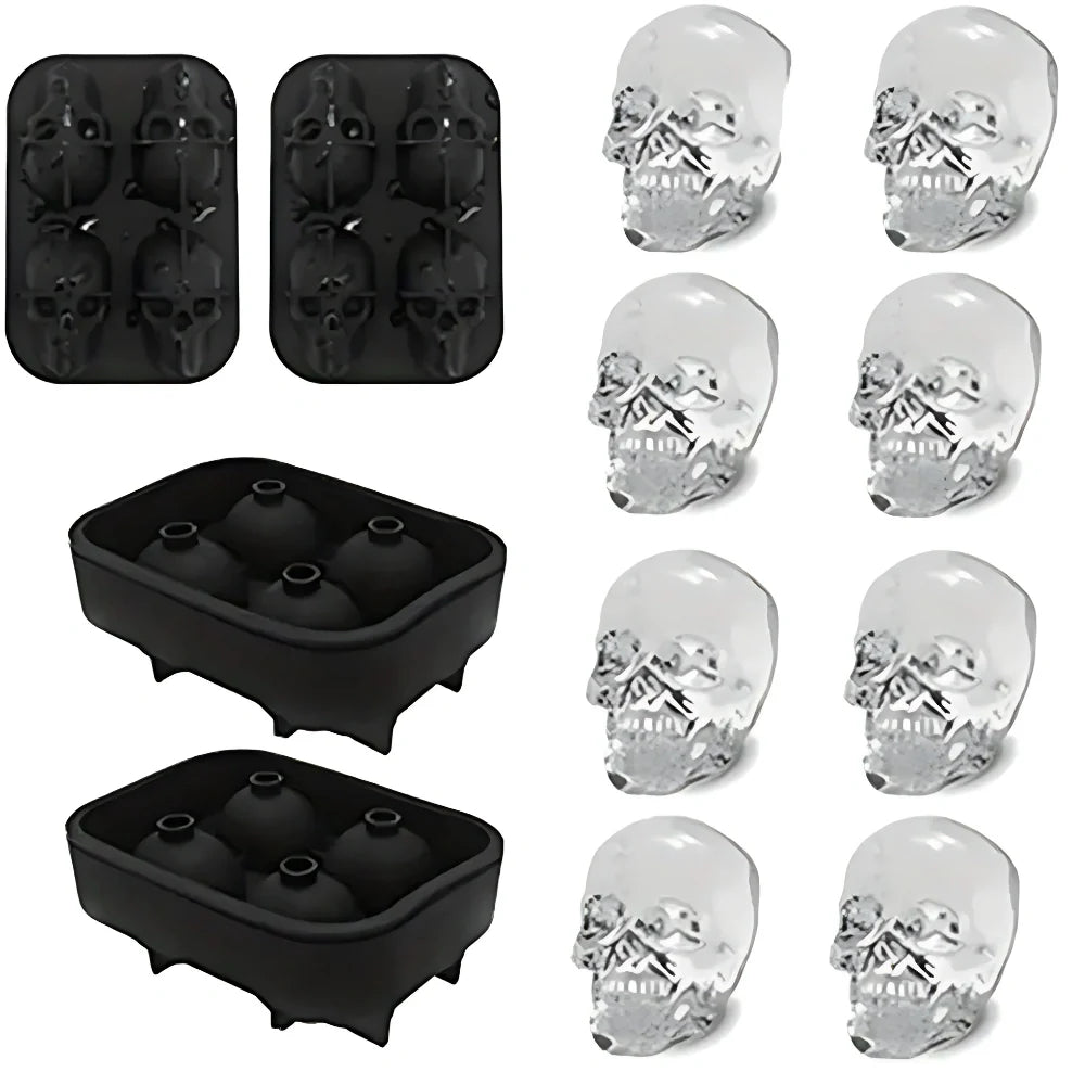 Flexible Silicone Ice Mold