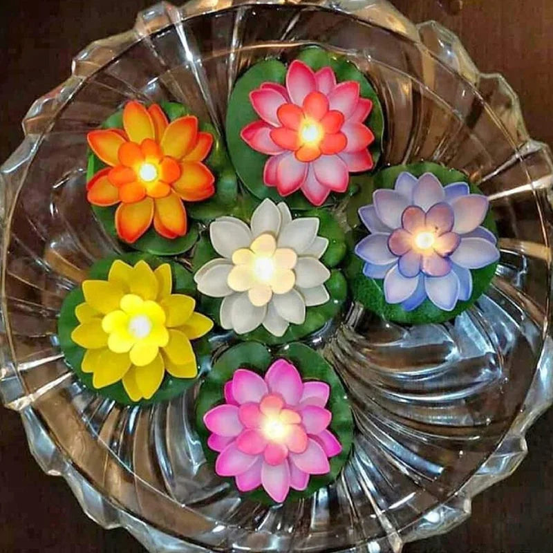 Best floating lotus led candles - flameless | 2025 | fast shipping