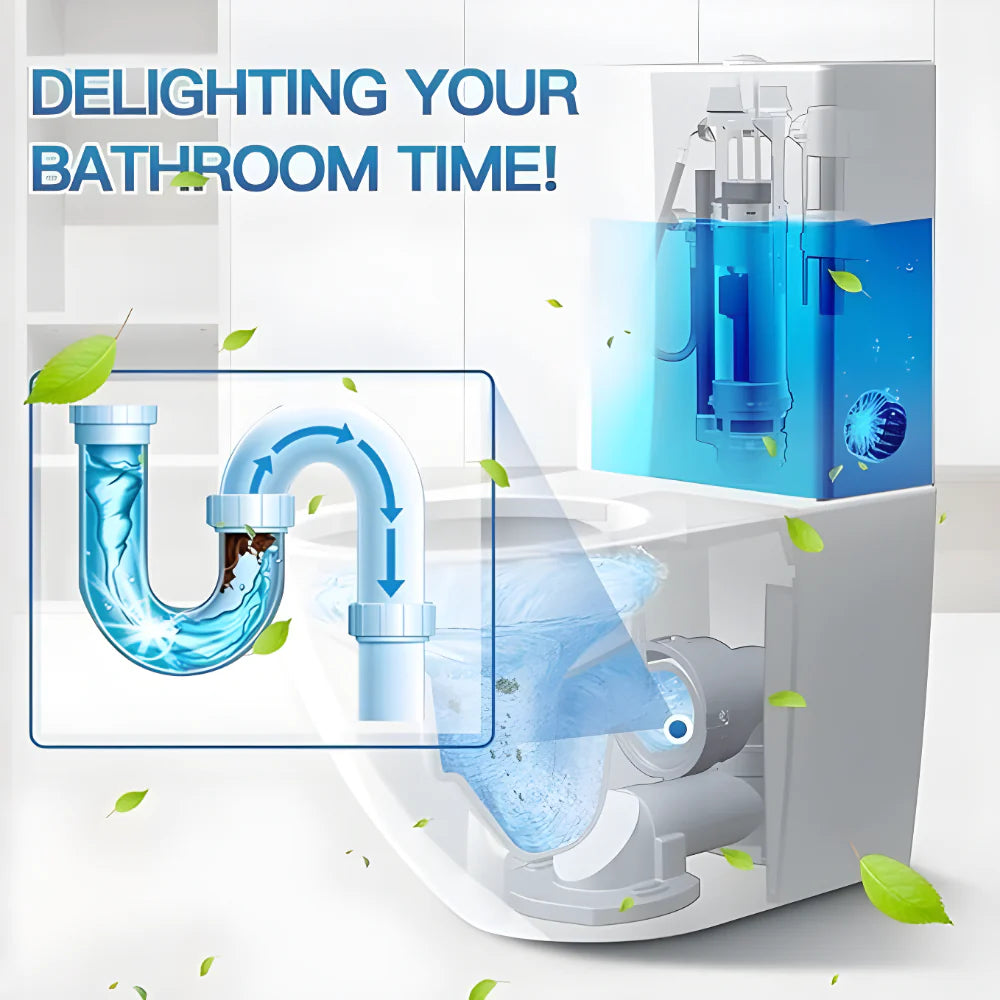 Flush Activated Toilet Cleaner Home & Kitchen