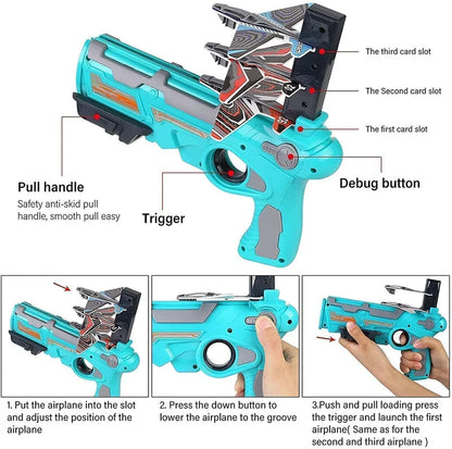 Best foam airplane launcher gun - toy gliders | 2025 | fast shipping