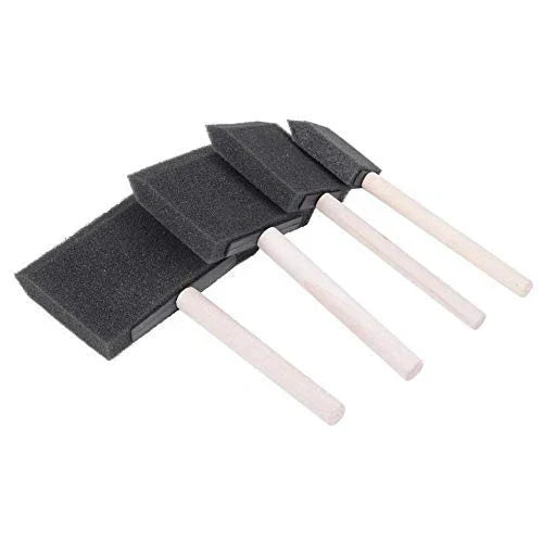 Best foam paint brush set – 5 pcs - art brushes | 2025 | fast shipping