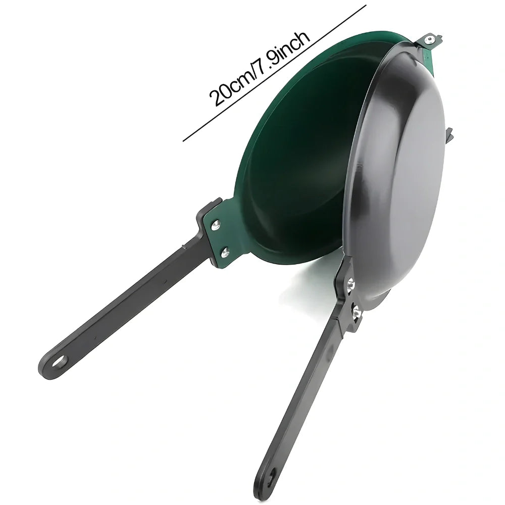 Foldable Double Sided Nonstick Pan