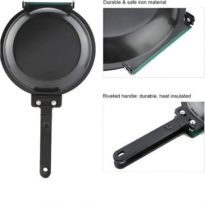 Foldable Double Sided Nonstick Pan