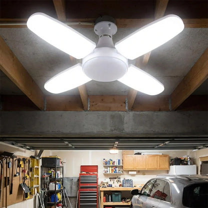 Best foldable fan blade led bulb – 28w - light bulbs | 2026 | fast shipping