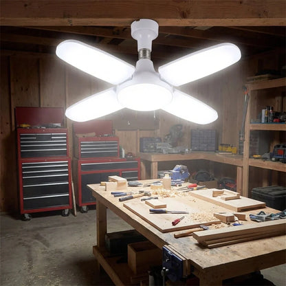 Best foldable fan blade led bulb – 28w - light bulbs | 2026 | fast shipping