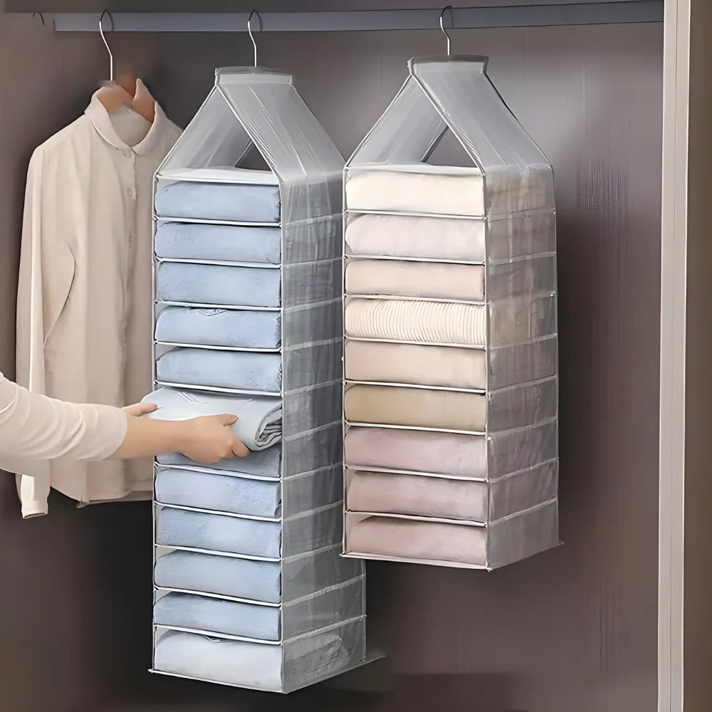 Foldable Hanging Closet Organizer