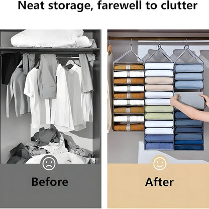 Foldable Hanging Closet Organizer