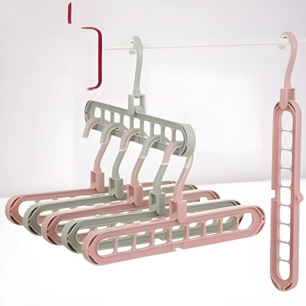 Foldable Multi Hook Hanger