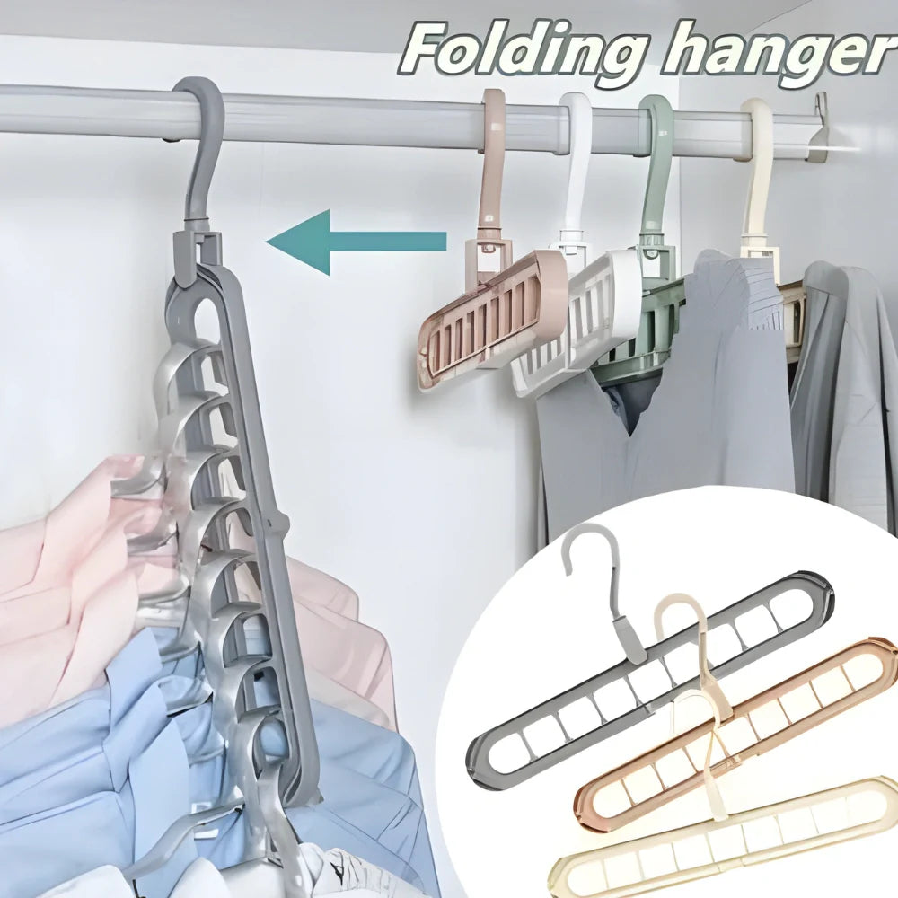 Foldable Multi Hook Hanger