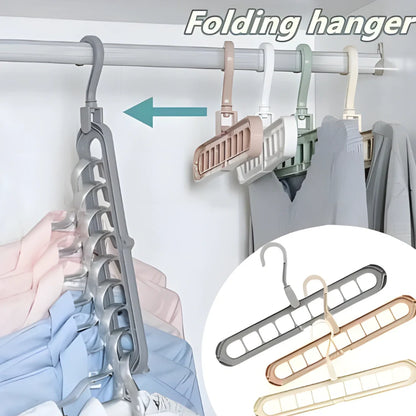 Foldable Multi Hook Hanger