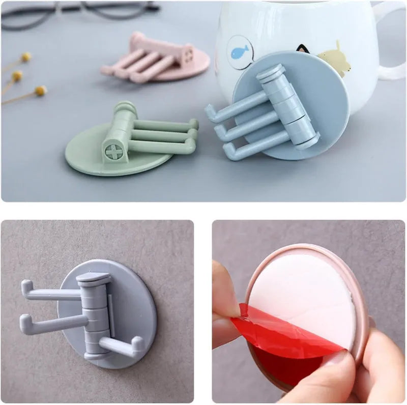 Foldable Rotatable Hook - Home Improvement