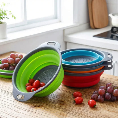 Best foldable round silicone strainer - strainers | 2026 | fast shipping