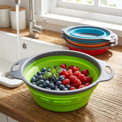 Best foldable round silicone strainer - strainers | 2026 | fast shipping