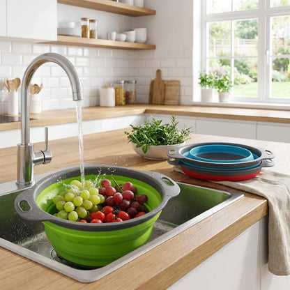 Best foldable round silicone strainer - strainers | 2026 | fast shipping