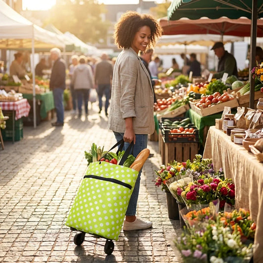 Best foldable shopping cart bag - totes | 2026 | fast shipping