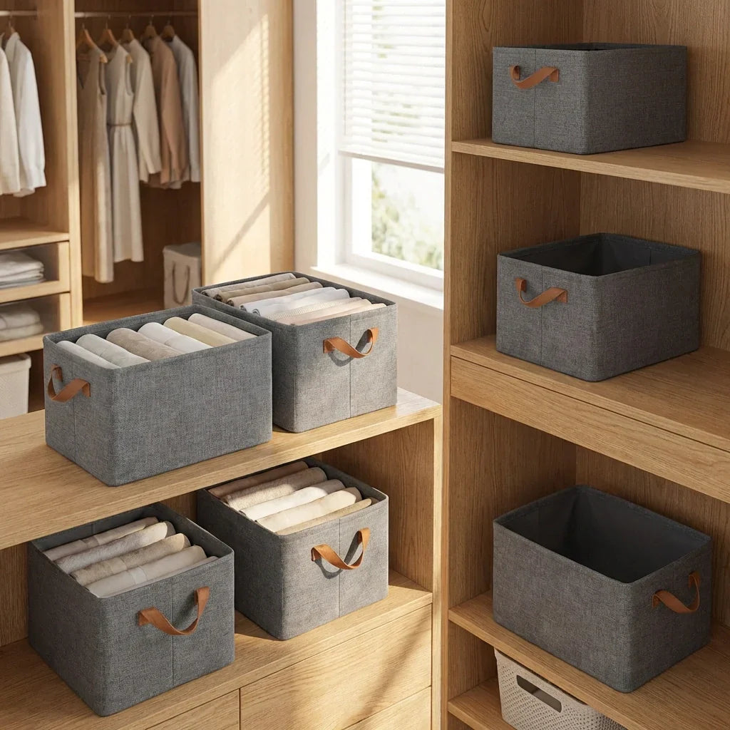 Best foldable storage box (45 cm) - household containers | 2026 | fast shipping