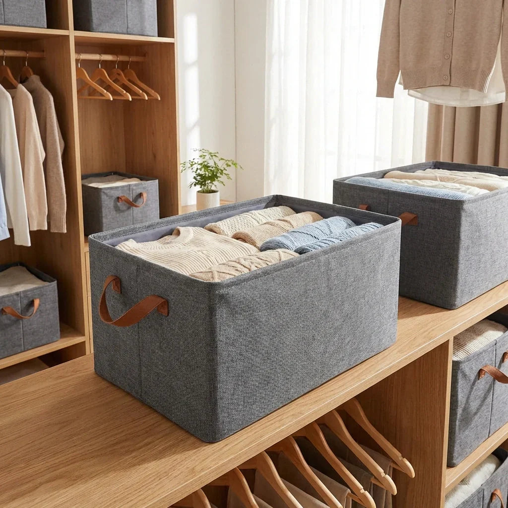 Best foldable storage box (45 cm) - household containers | 2026 | fast shipping