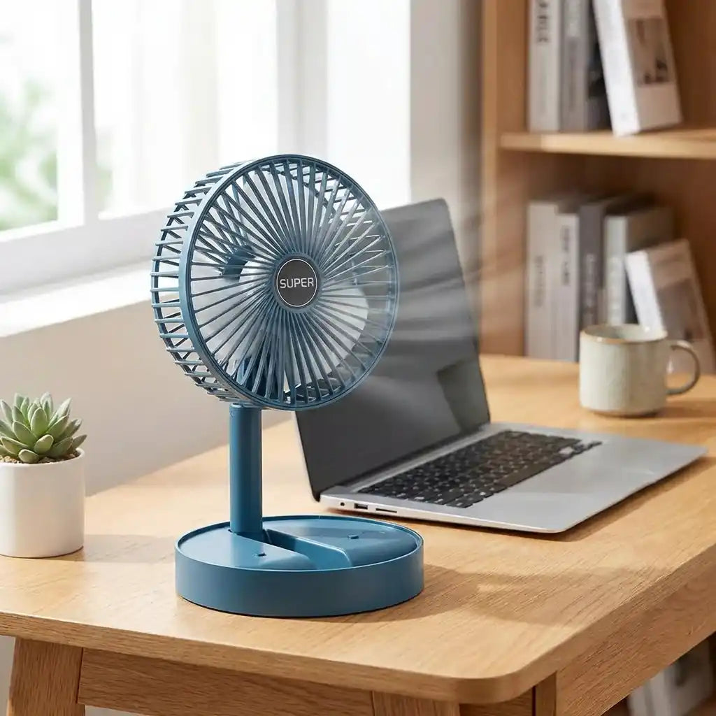 Best foldable telescopic fan - desk & pedestal fans | 2026 | fast shipping