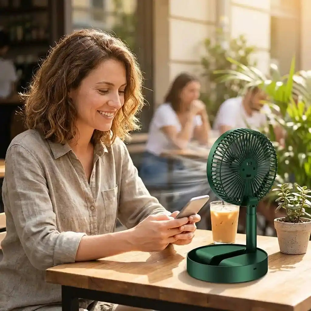 Best foldable telescopic fan - desk & pedestal fans | 2026 | fast shipping