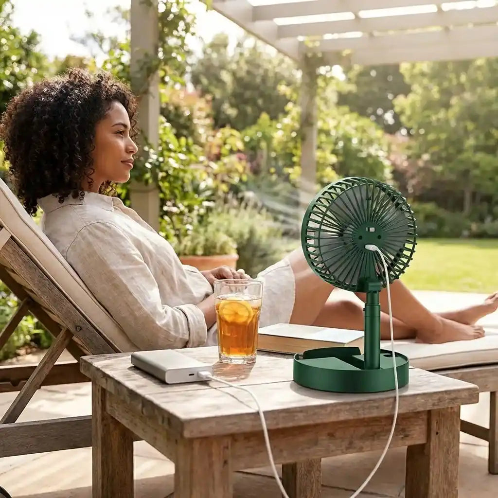 Best foldable telescopic fan - desk & pedestal fans | 2026 | fast shipping