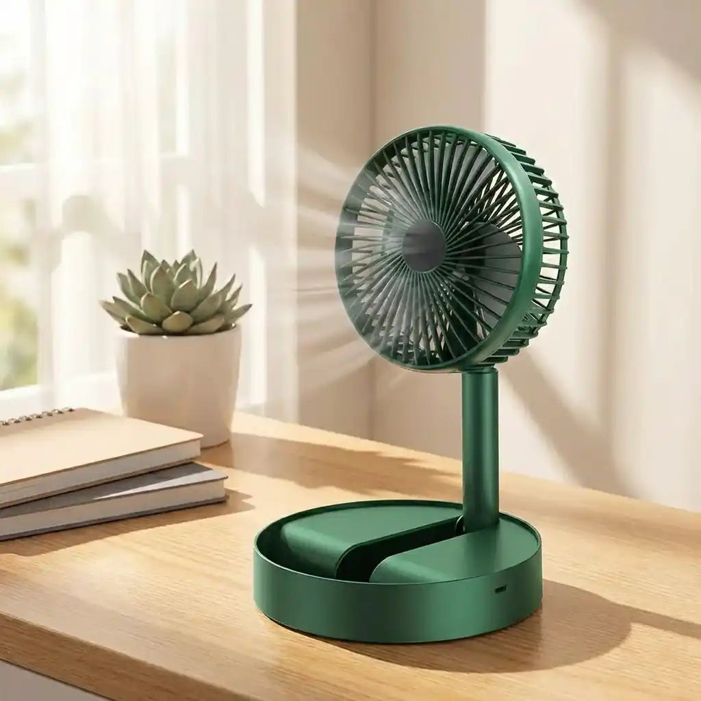 Best foldable telescopic fan - desk & pedestal fans | 2026 | fast shipping