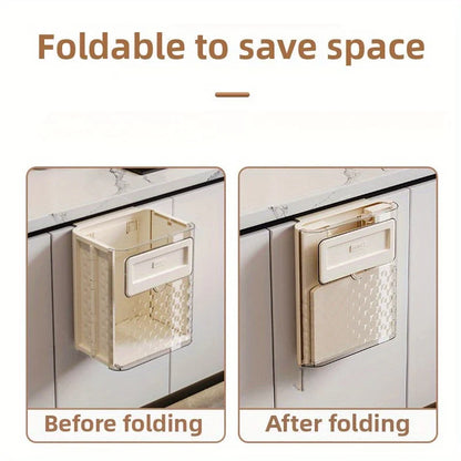 Foldable Wall Mounted Trash Can Kitchenware