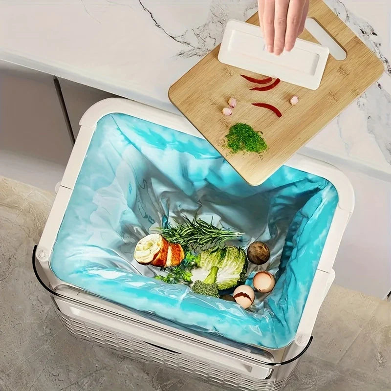 Foldable Wall Mounted Trash Can Kitchenware
